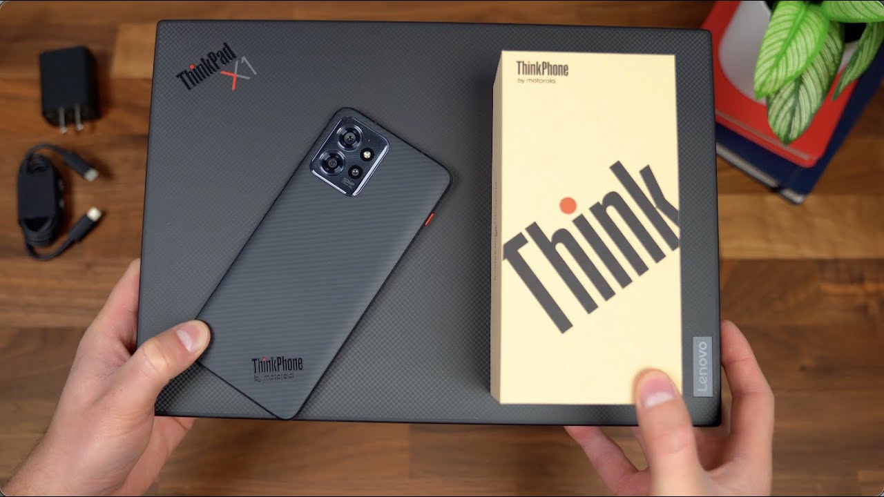 Распаковка Lenovo ThinkPhone от Motorola!