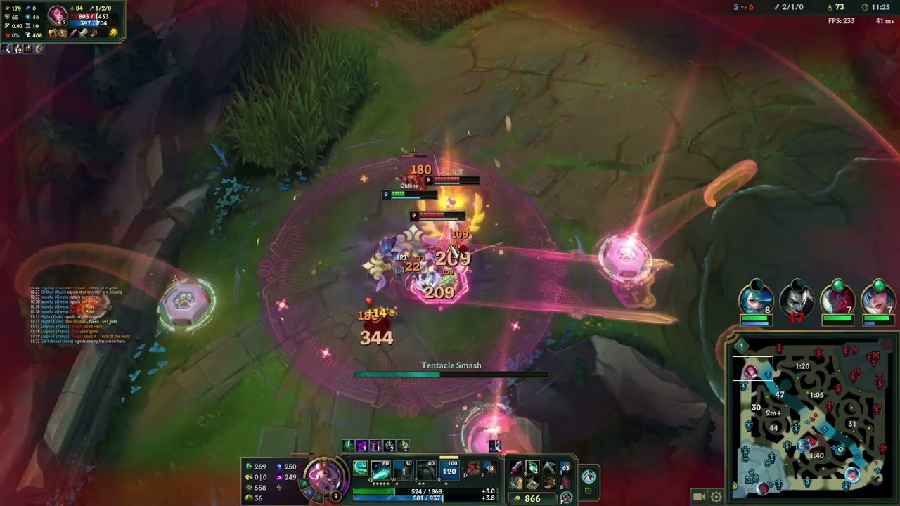 Oldboy Illaoi vs Grandmaster Fiora