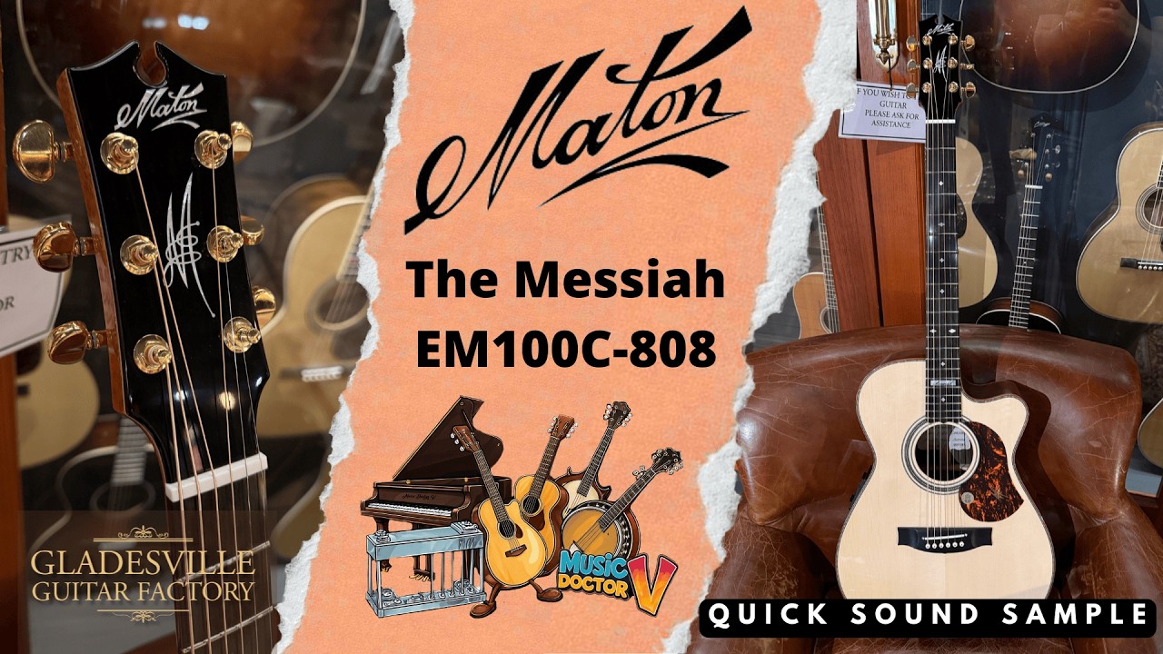 Maton - EM100C - 808 Messiah  | Demo by Michael Varecka | Gladesville Guitar Factory