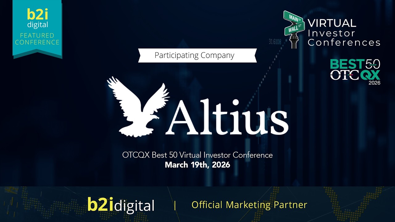 OTCQX Best 50 Virtual Investor Conference – Altius Minerals Corp. (OTCQX: ATUSF | TSX: ALS)