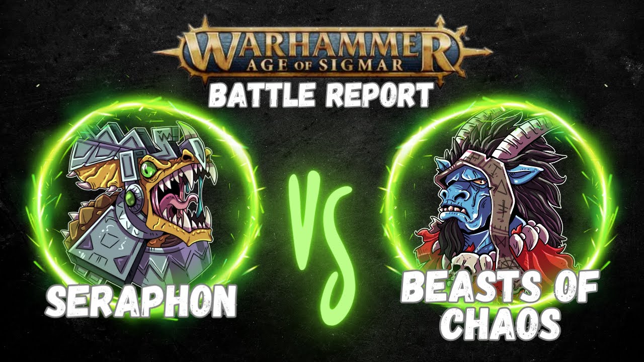 Age of Sigmar Battle Report: Seraphon vs Beasts of Chaos
