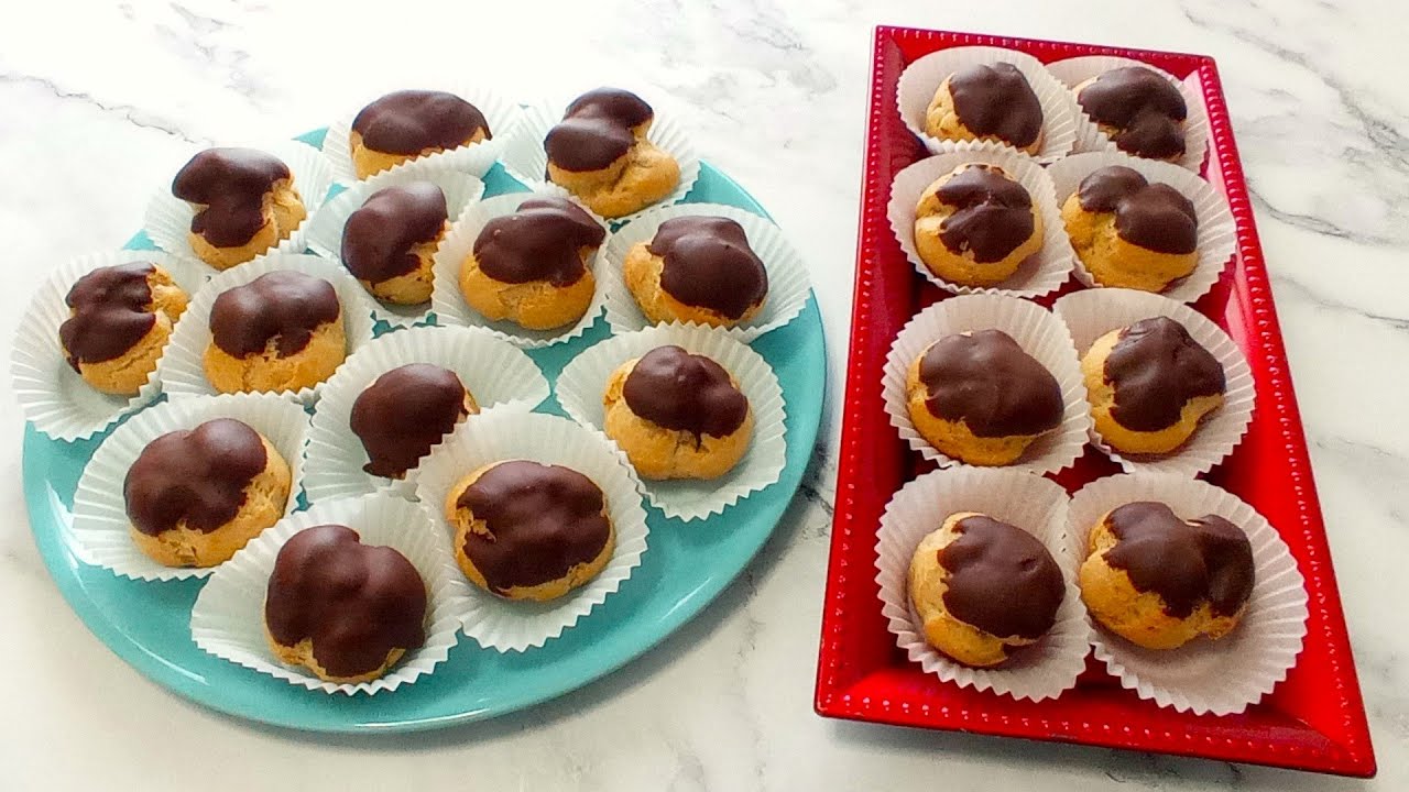 BIGNÈ AL CIOCCOLATO La ricetta passo passo per averli perfetti e golosissimi! I bignè in modo facile