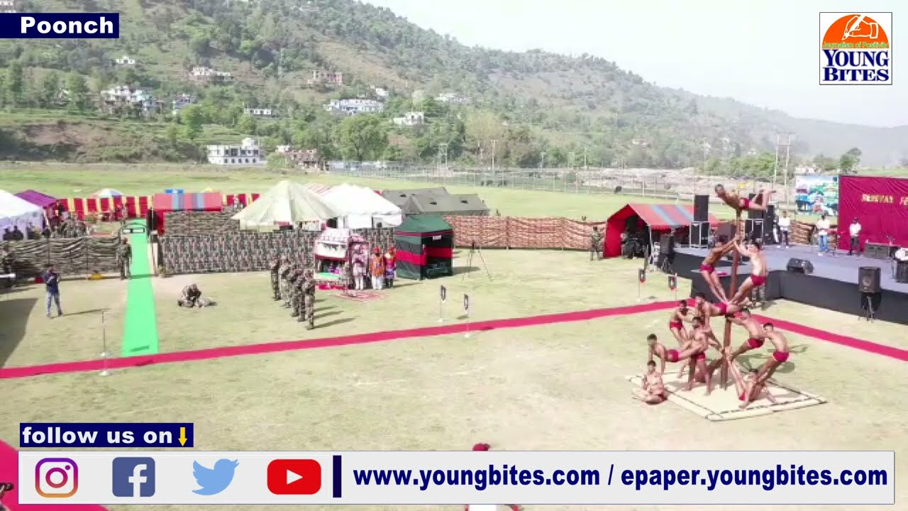 GOC WHITE KNIGHT CORPS ENCOURAGES BORDER AREA YOUTH DURING 'MENDHAR CULTURAL FESTIVAL'