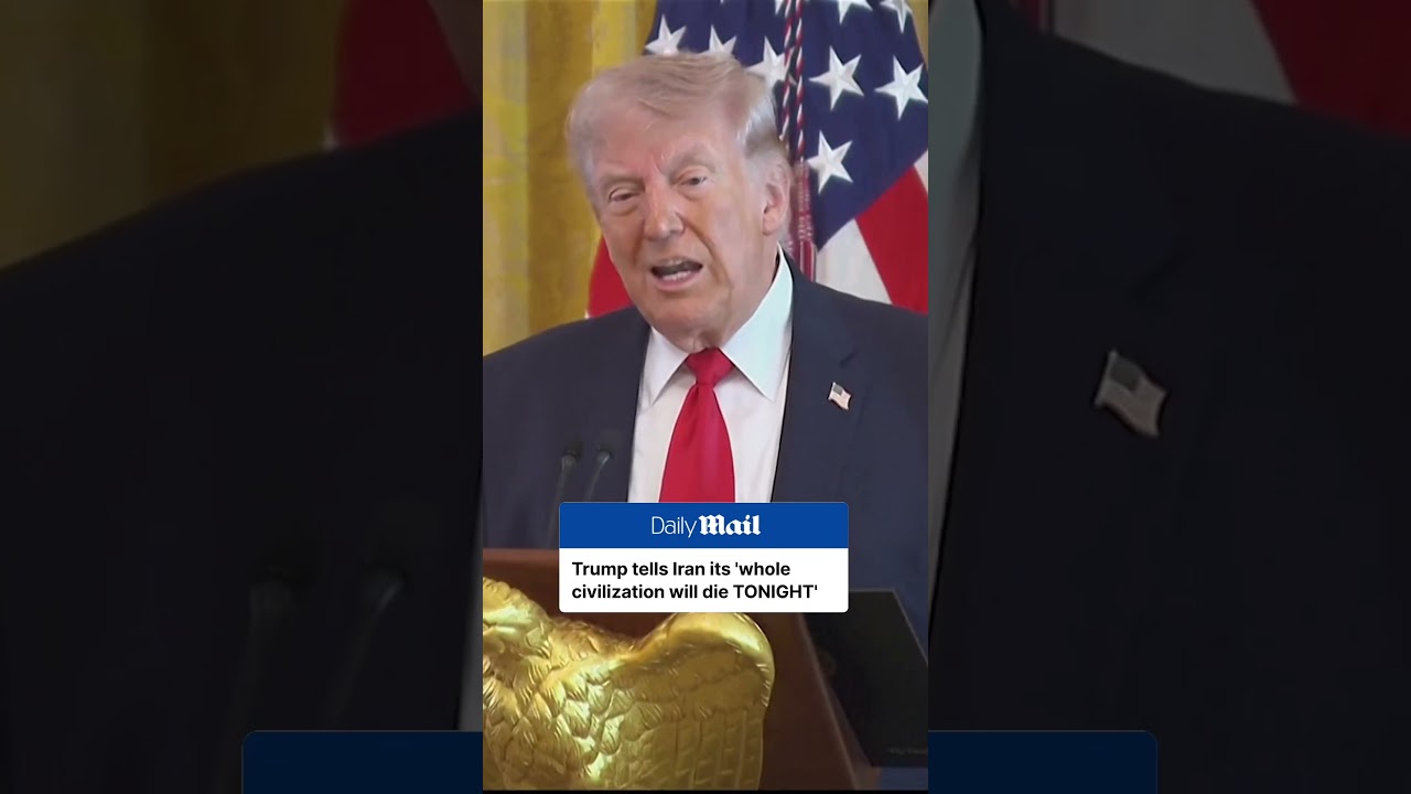 Trump warns 'a whole civilization will die tonight' as Iran rejects peace deal