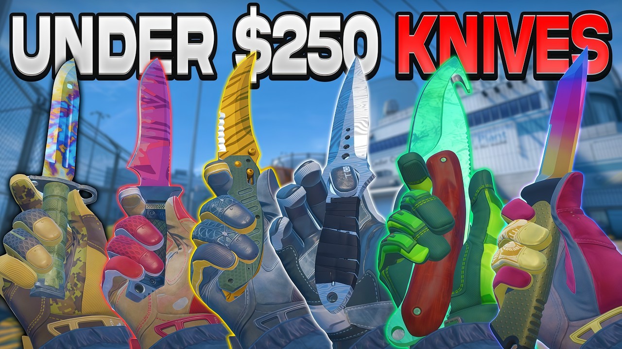 BEST BUDGET KNIVES In CS2 (Under $250 KNIFE SKINS) Best Cheap Knives In CS2 2026! CHEAP KNIFE SKINS!