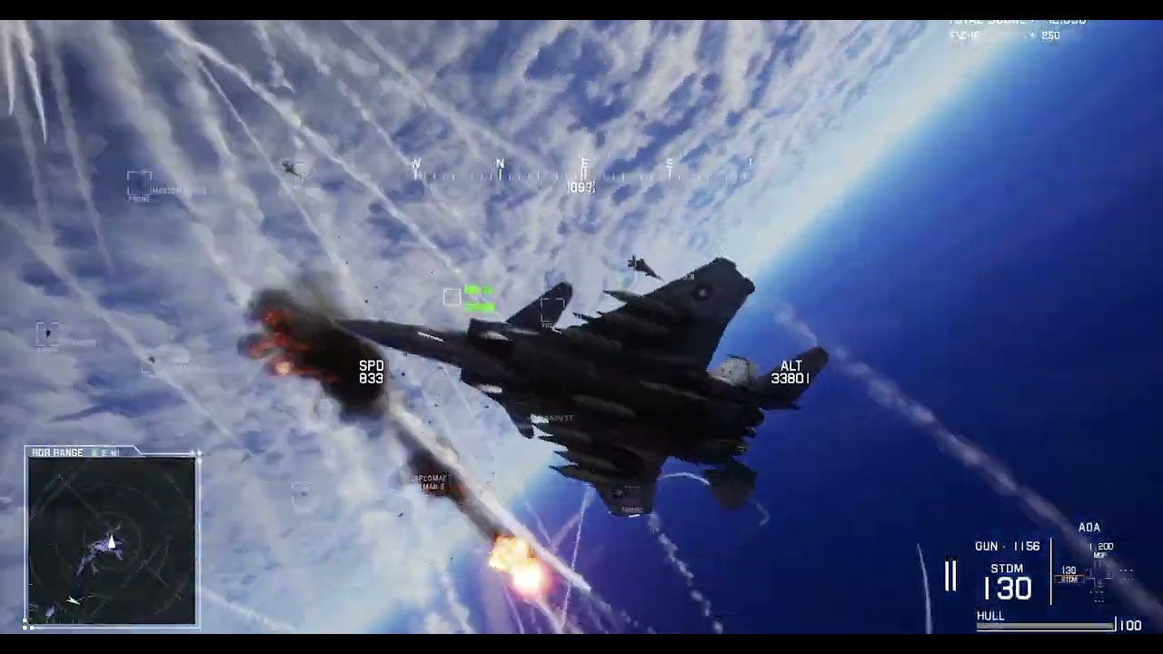 Lore Accurate Trigger in Project Wingman - Mission 10