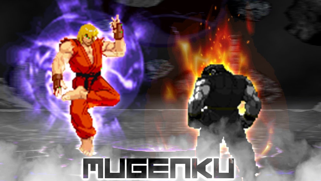 Epic Godlike! God Slayer Ken vs Dark God Ryu. Street Fighter MUGEN Multiverse
