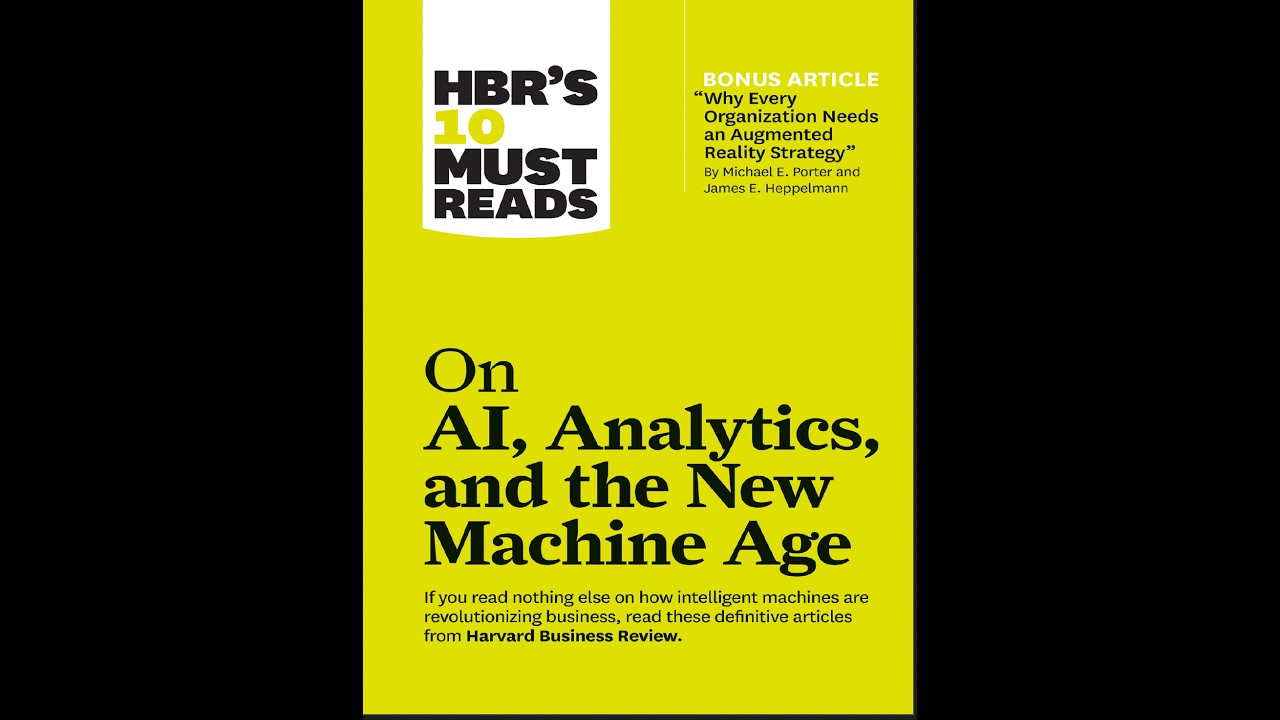 Book summary: HBR on AI Guide - New Machine Age