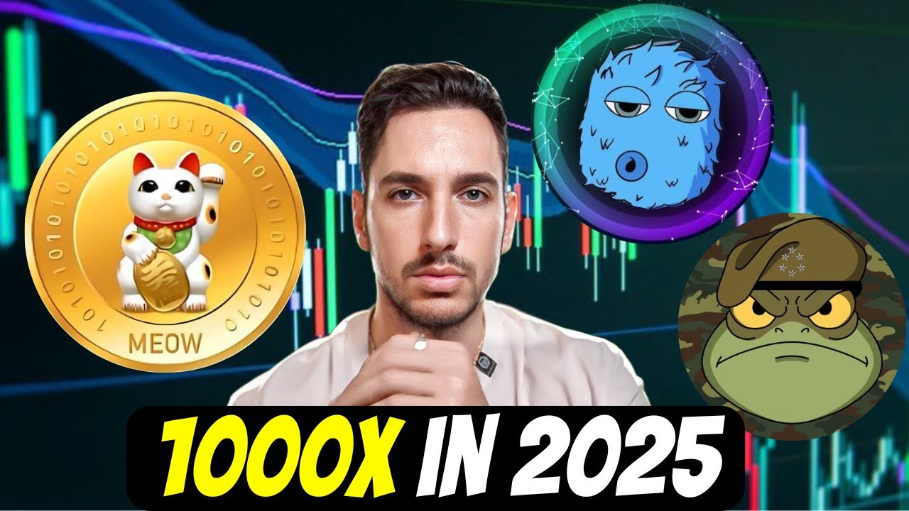 NEW CRYPTO MEMECOINS WITH INSANE POTENTIAL (ALT SEASON 2025)