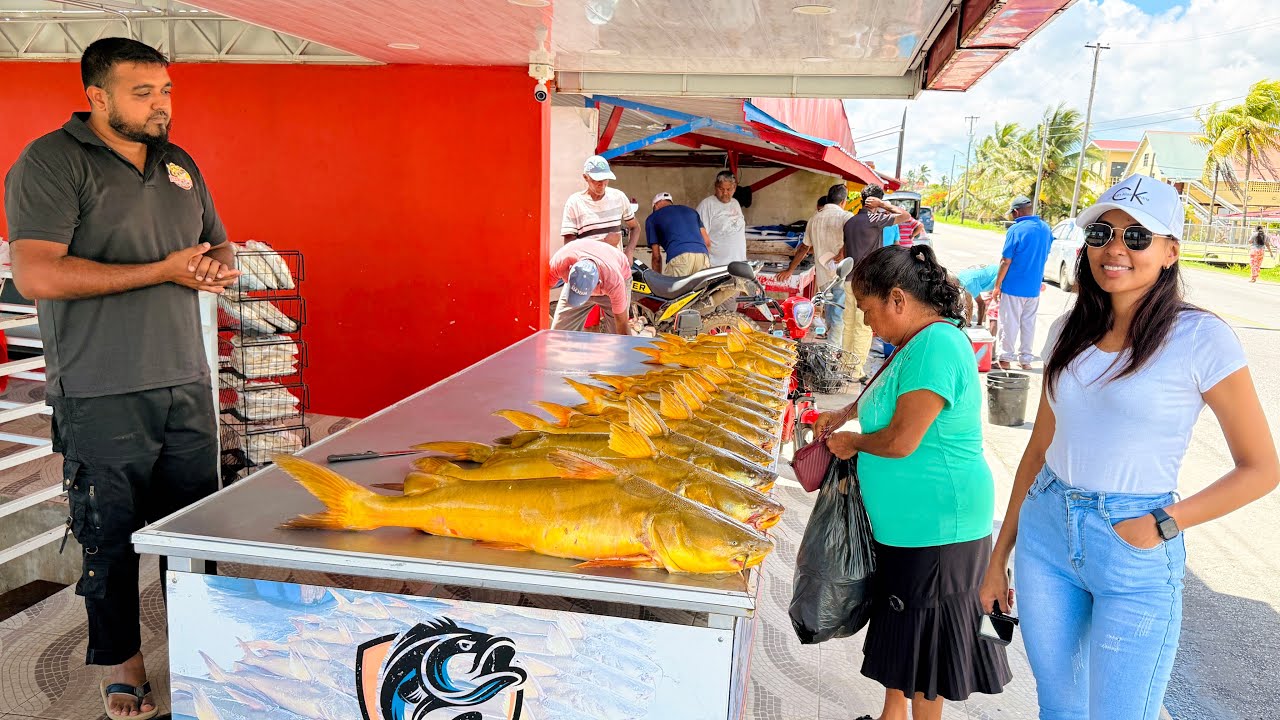 GUYANA’S NEWEST MARKET || FRESH GILBAKA @ FISH R US WINDSOR FOREST #170