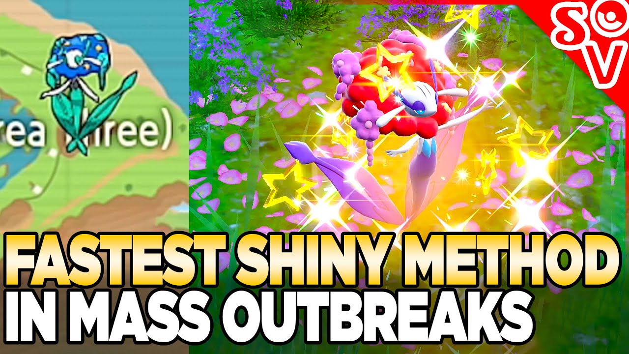 The FASTEST Way to Hunt Shiny Pokemon in Mass Outbreaks - Pokemon Scarlet and Violet
