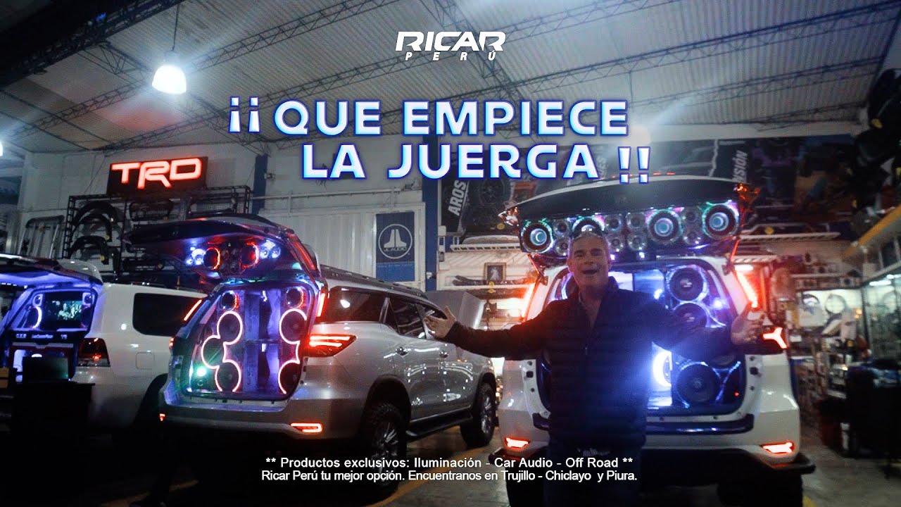 QUE EMPIECE LA JUERGA JULIAN LEGASPI EN TRUJILLO CON SU TOYOTA FORTUNER TUNEADA | RICAR PERU🔥🔥