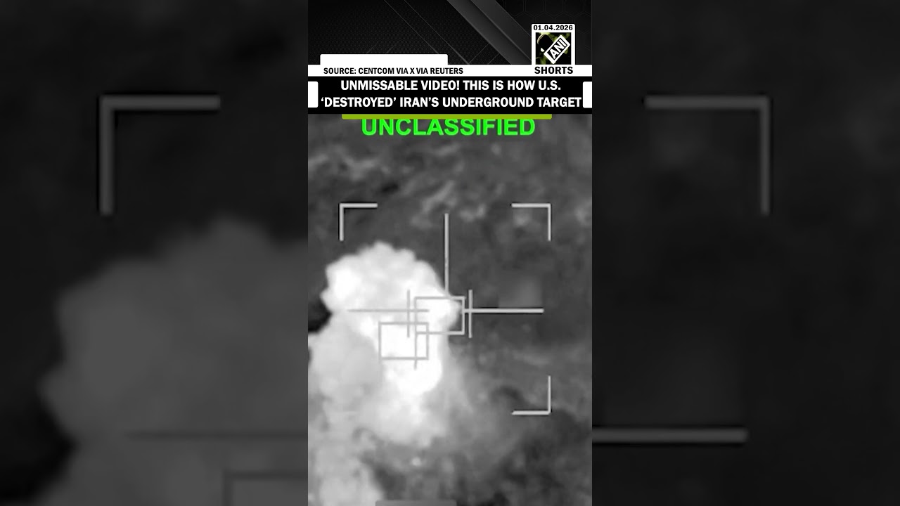 Must Watch Video! U.S. Central Command destroys Iran&rsquo;s underground target | West Asia Conflict