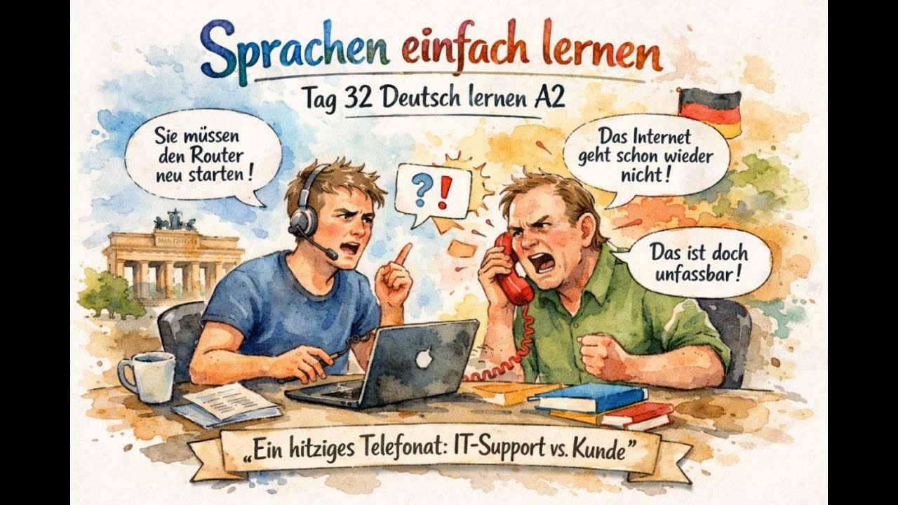 Tag 32 Deutsch lernen A2 