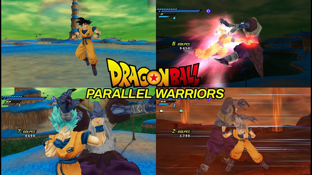 New Dragon Ball Parallel Warriors Tenkaichi Tag Team DBZ TTT MOD PPSSPP ISO 2026