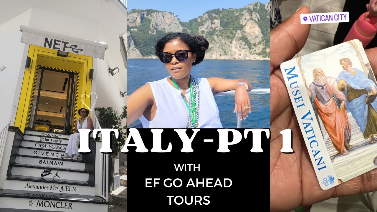 ITALY PART-1 WITH EF GO AHEAD TOURS.