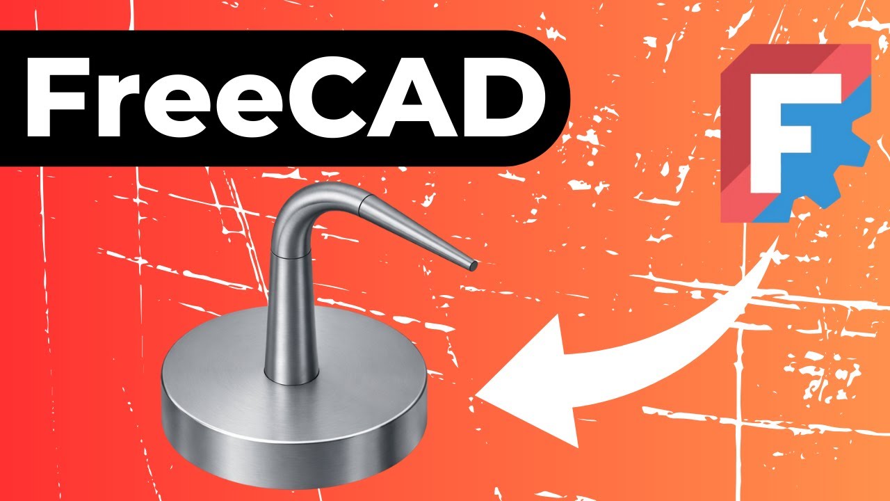 FreeCAD: Освойте инструмент «Заметание»! (Аддитивные трубы и опорные плоскости)