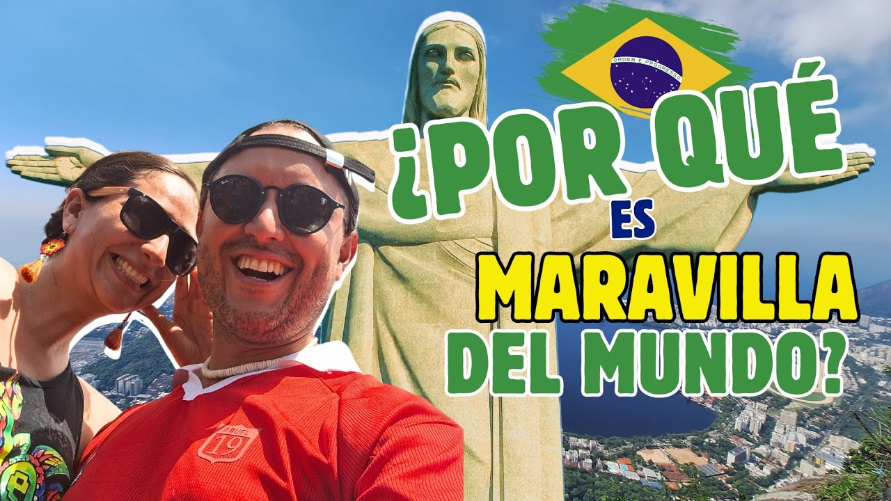 Cristo redentor del Corcovado en BRASIL 🇧🇷 | ¿Por qué es una maravilla del mundo?