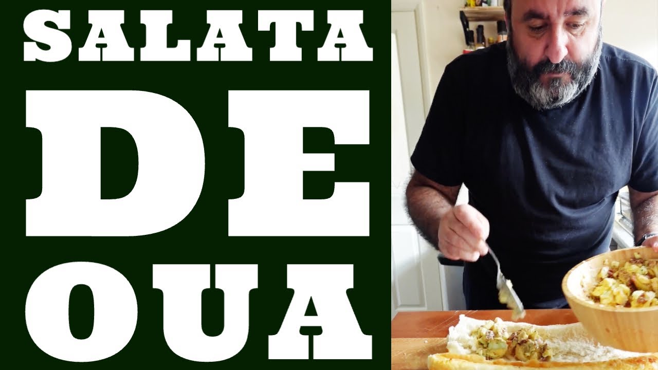 SALATA DE OUA FIERTE | CE SA FACI CU OUALE DE LA PASTE