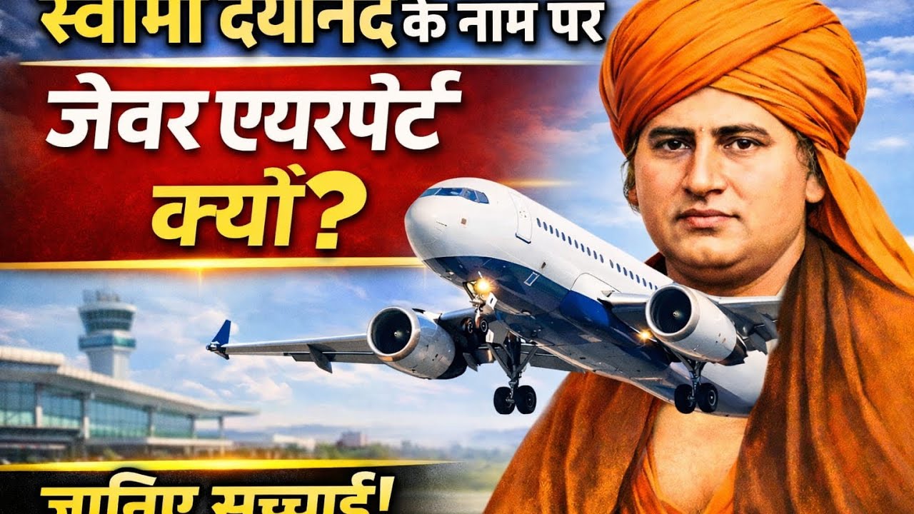 ऋषि दयानंद के नाम पर जेवर एयरपोर्ट क्यों? जानिए सच्चाई/राष्ट्र की मांग@Acharyaanujj 