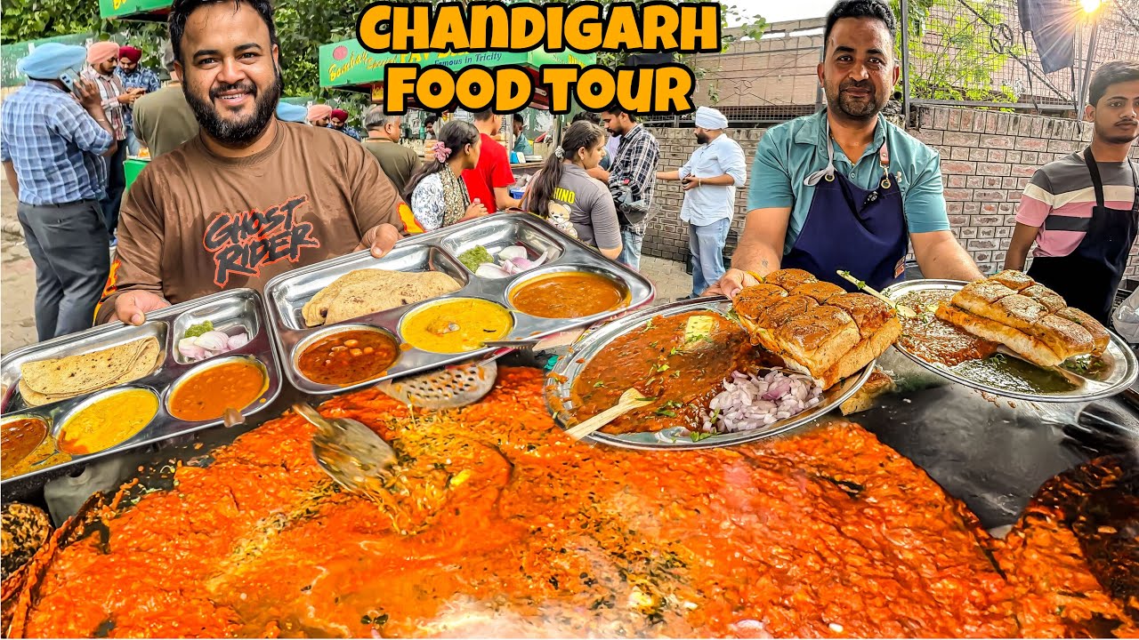 99/- Rs. Unlimited Food In Chandigarh | Chandigarh Street Food Tour | Indian Street Food Punjab