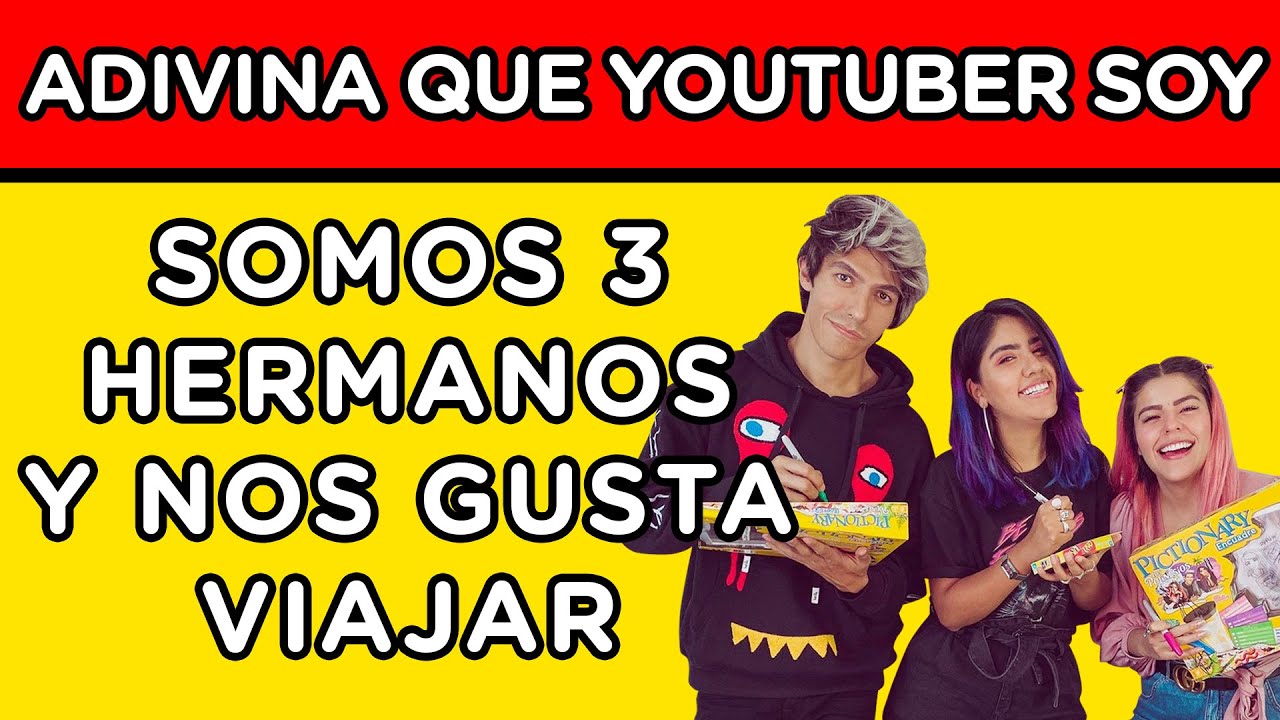 ADIVINA QUE YOUTUBER SOY | ACERTIJOS DE ADIVINA EL YOUTUBER| YOU OCIO
