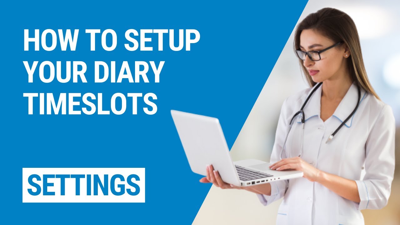 GoodX Web - How to Setup Your Diary Timeslots
