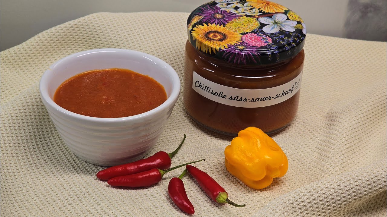 Thermomix®  TM6 - TM5 - TM31   Chillisoße-süss-sauer-scharf