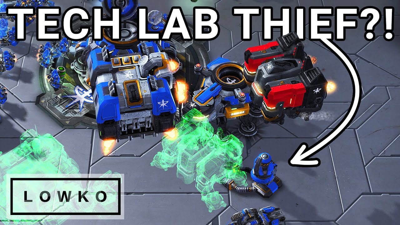 StarCraft 2: MarineLord STEALS Clem's Tech Lab?!