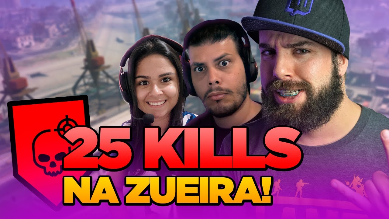 Fiz 25 Kills no Warzone na MAIS PURA ZUEIRA!