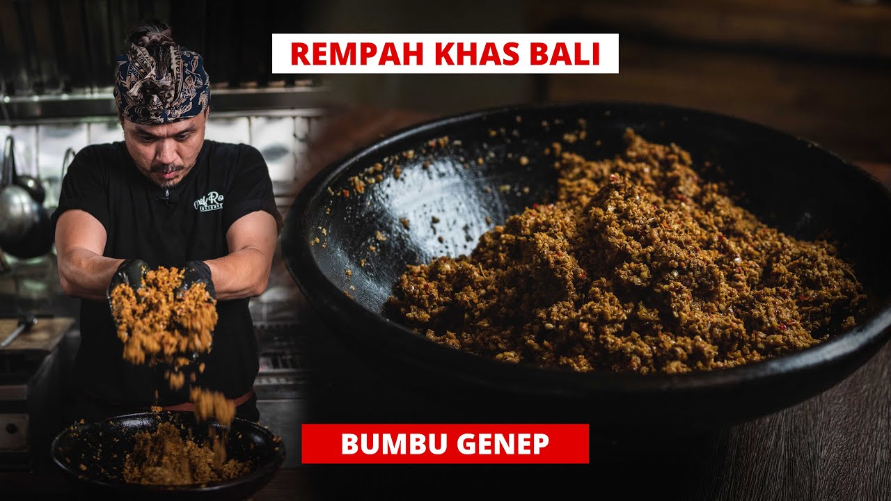 BUMBU BALI! INI CARA MASAK REMPAH KHAS BALI LENGKAP RASA REMPAHNYA!