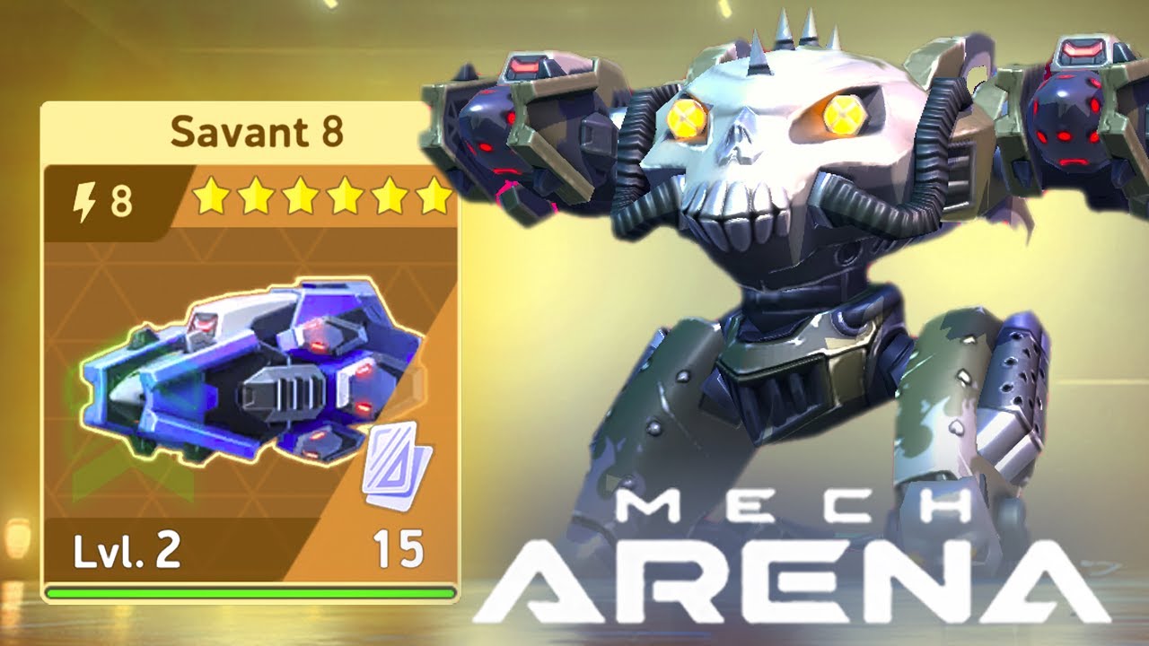 WOW 😮 Surprise Attacks = Easy Win! 😱 Shadow + Savant = Strike from the Shadow! Mech Arena