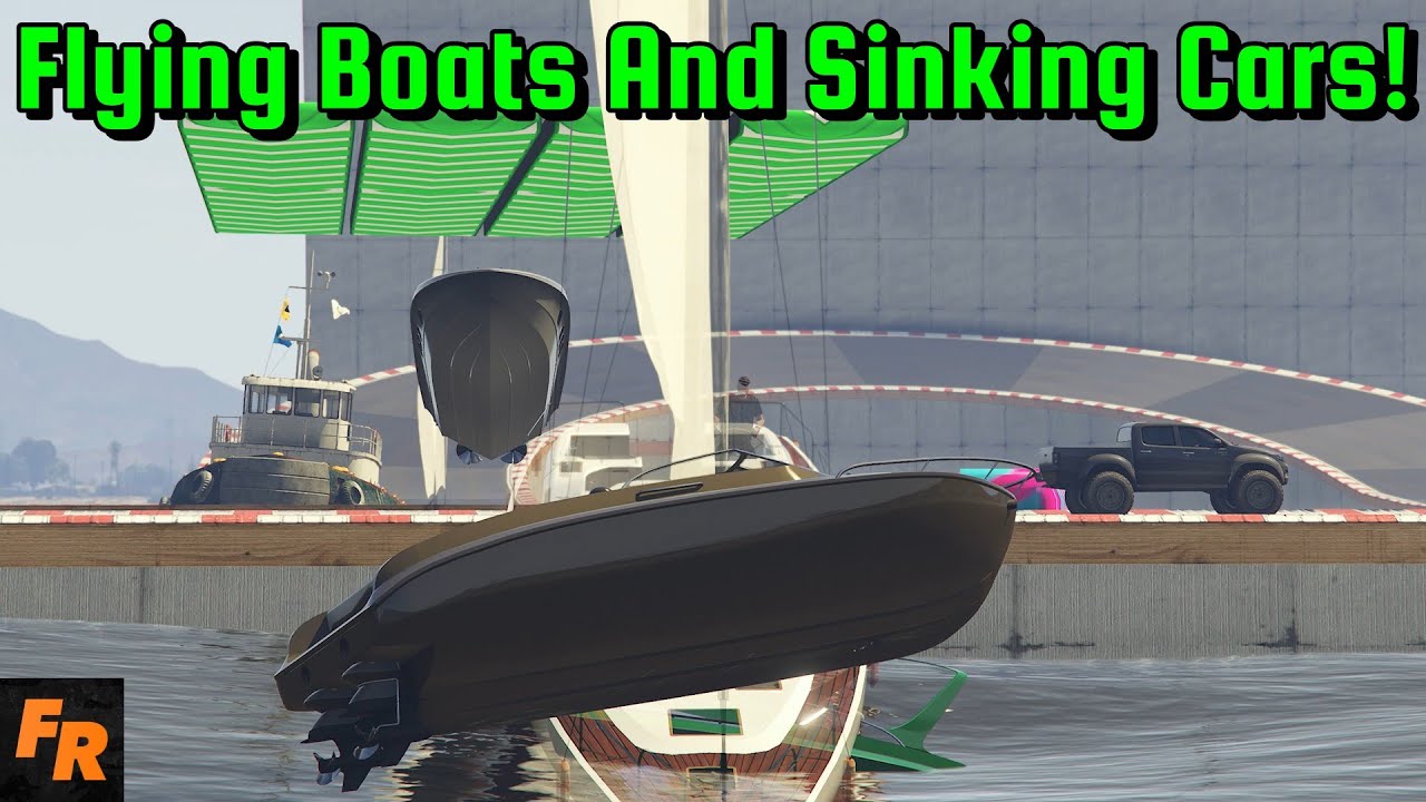 Flying Boats And Sinking Cars! - Gta 5 Random Race