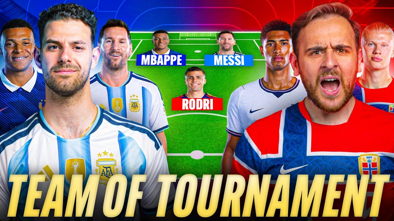 Building Our World Cup TEAM OF THE TOURNAMENT!