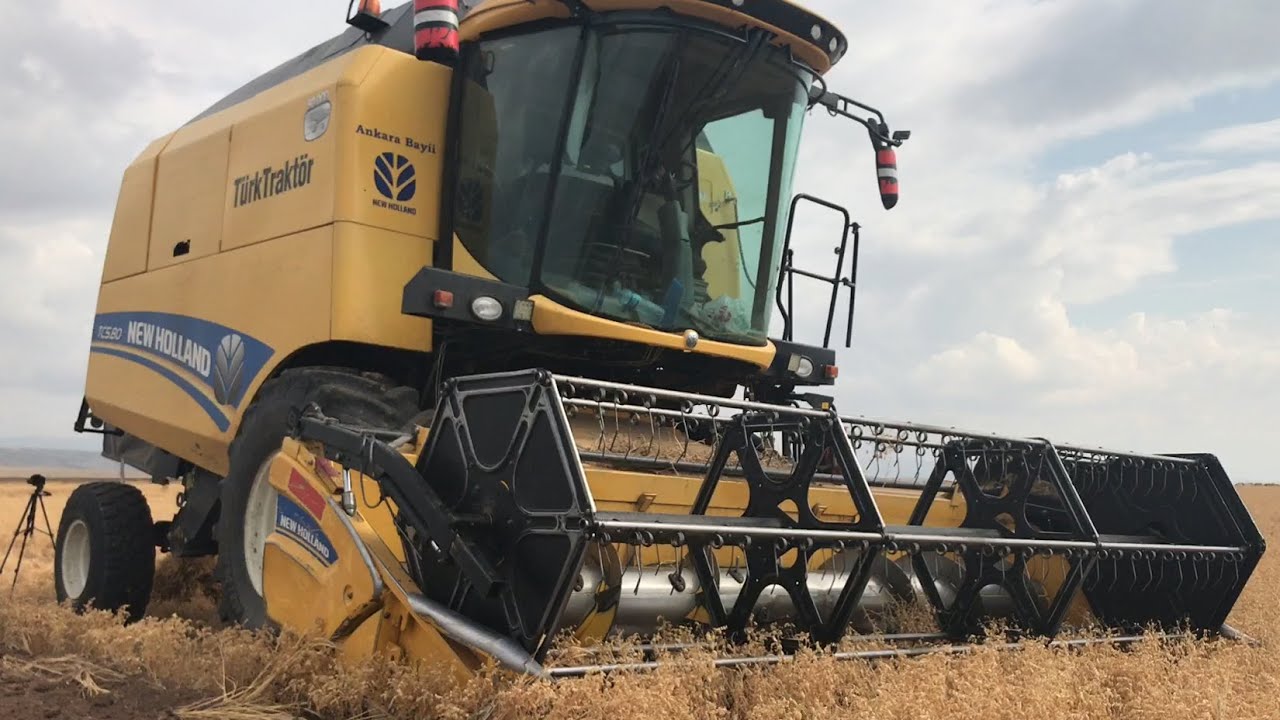 New Holland Biçerle 2021 Nohut Hasadı! 
