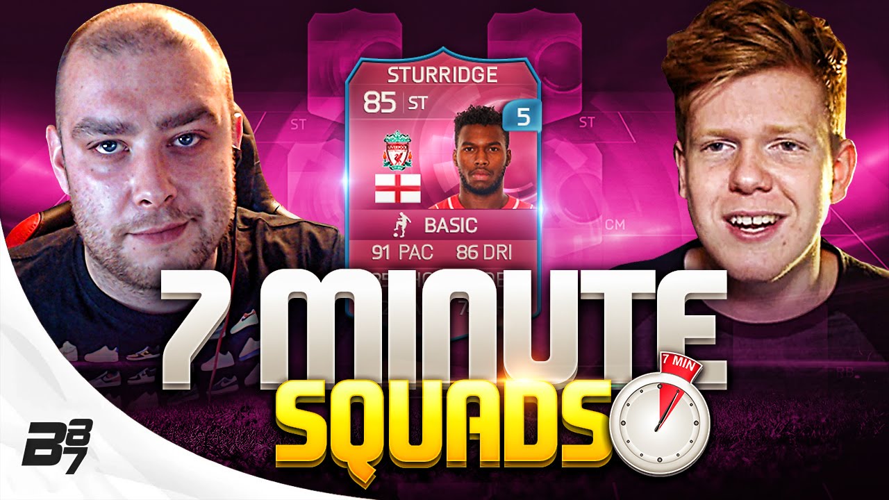 7 MINUTE SQUADS W/ JACK54HD!!  PINK STURRIDGE! - FIFA 15 ULTIMATE TEAM