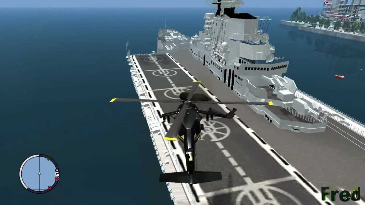 Grand Theft Auto IV - Aircraft Carrier Beta HD 1080p