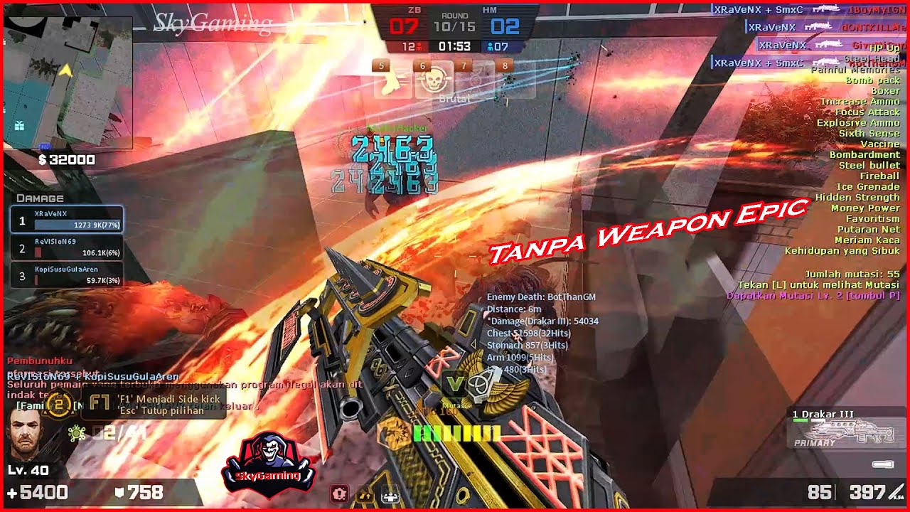 [CSN:S] 100 Kill Dalam Satu Round !! - Zombie Z - Counter Strike Nexon Studio
