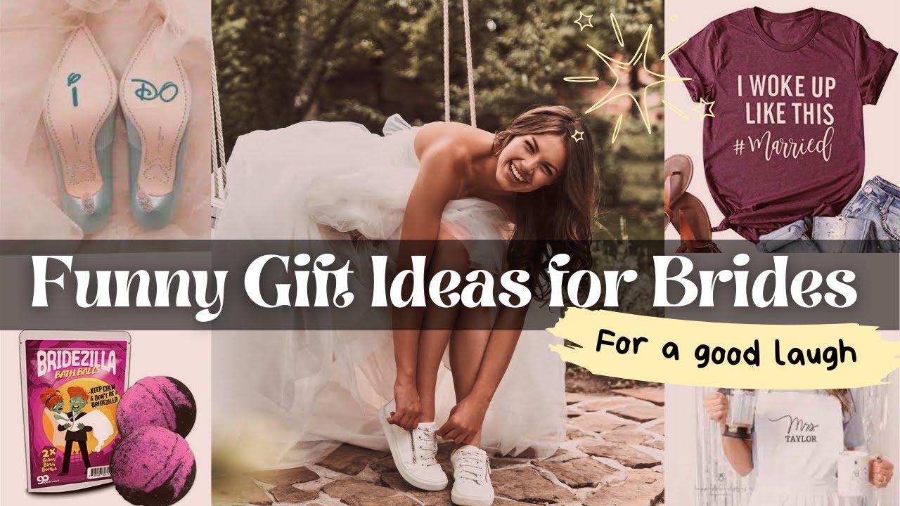 Funny Gifts for Brides | Gift Ideas for Brides | Bride Wedding Gifts 👰🏽&zwj;♀️ 🎁
