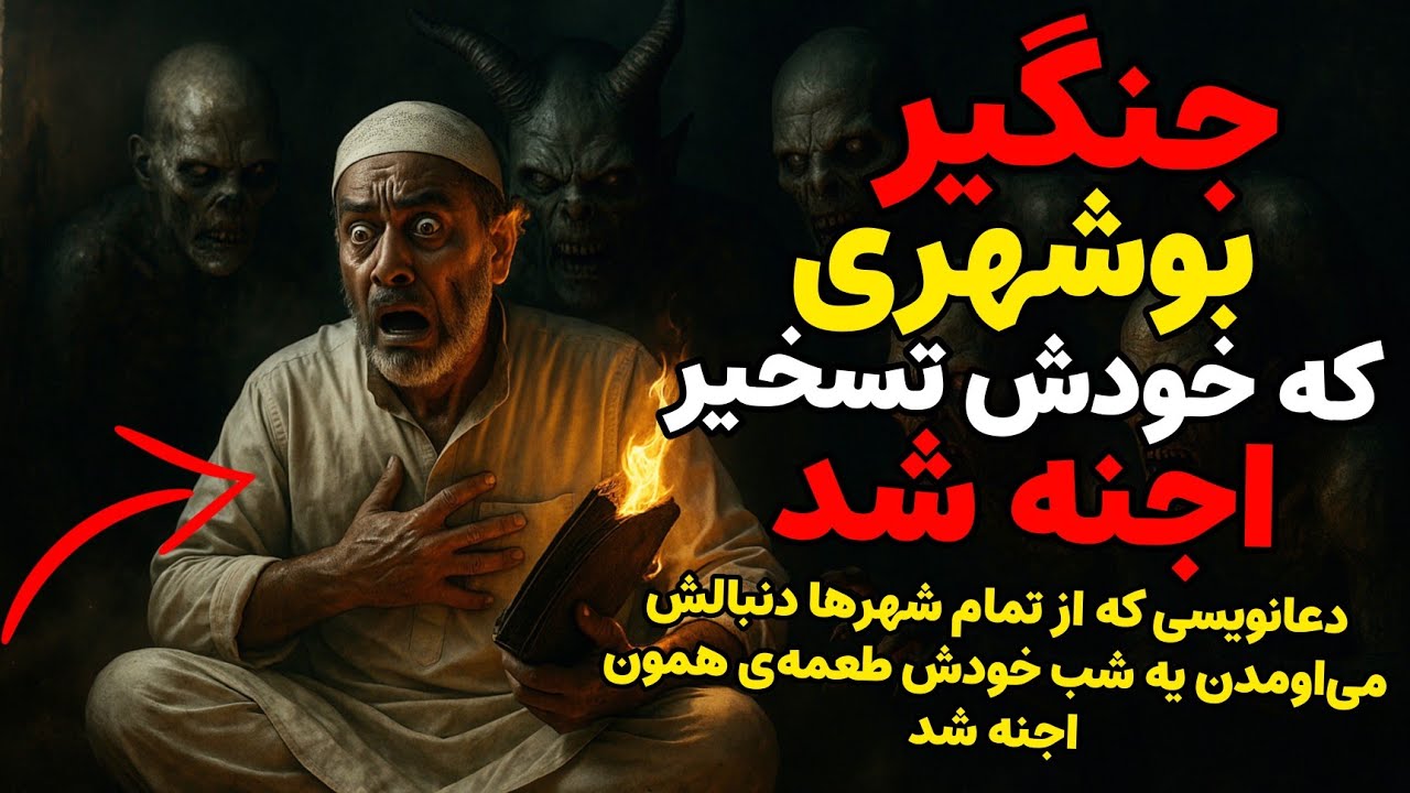 داستان ترسناک:جنگیر بوشهری که خودش تسخیر اجنه شد