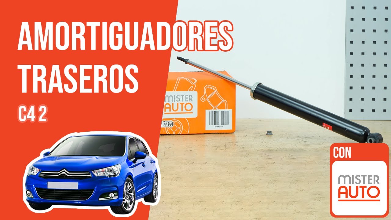 Cómo cambiar los amortiguadores traseros Citroën C4 2 ➿