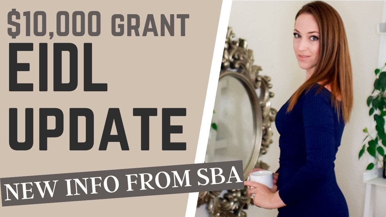 EIDL Grant Advance $10,000 Self Employed Small Business Grant Updated Info From SBA Today 1/20