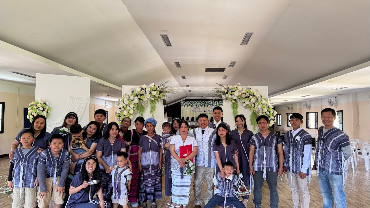 Wedding ceremony/ Karen culture dresses style/family thanksgiving #weddingceremony#thanksgiving#song