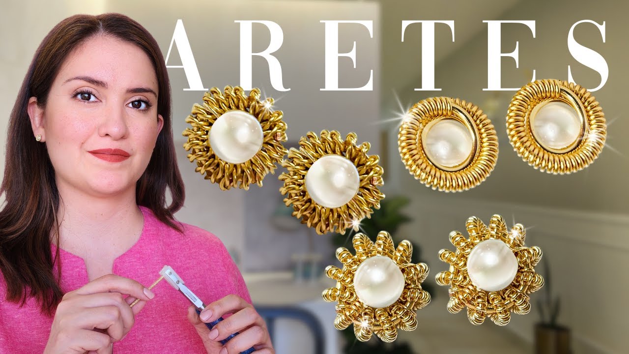 Aprende a hacer aretes de alambre & perlas|Masterclass #13