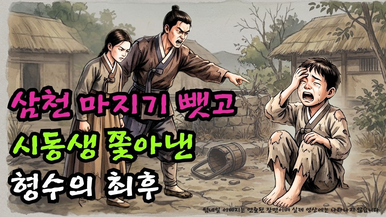시동생을 척박한 돌산으로 쫓아내고 삼천 마지기 논을 독차지한 탐욕스러운 형수에게 찾아온 끔찍한 천벌과 소름돋는 대반전 | 조선 시대 야담 기담