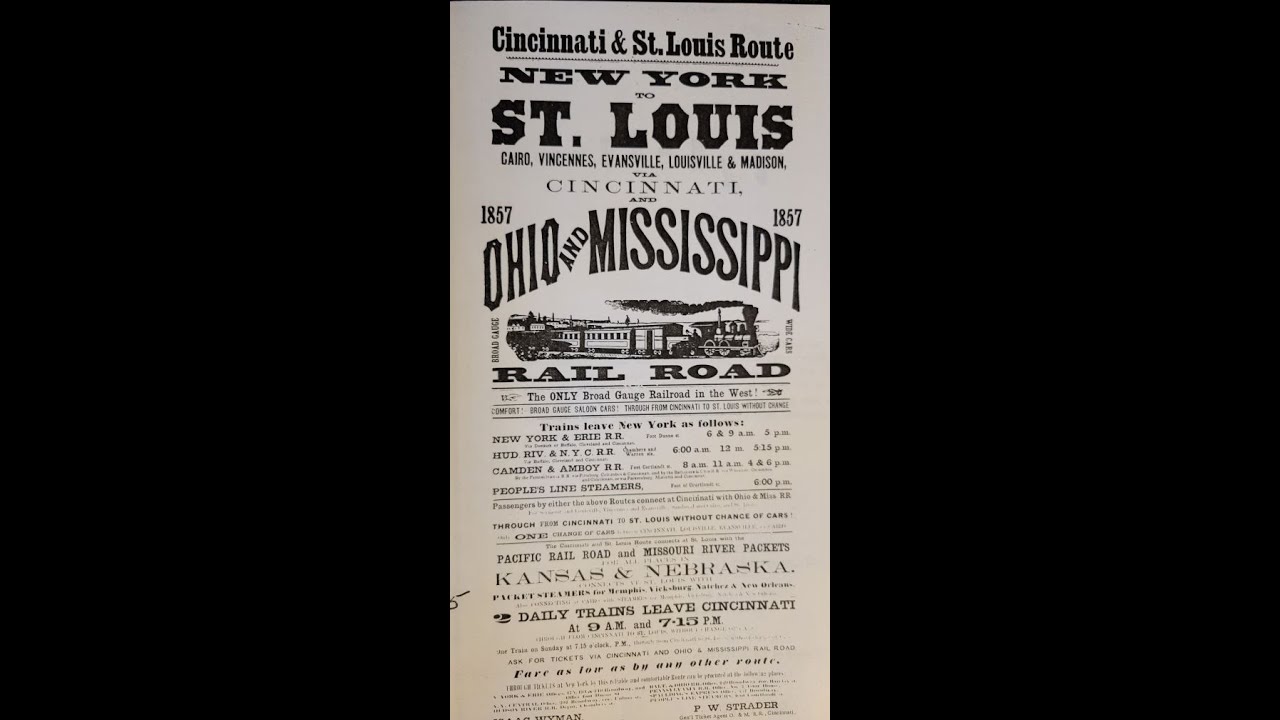 O&M Railroad Broad Gauge to Standard Gauge Conversion 1871