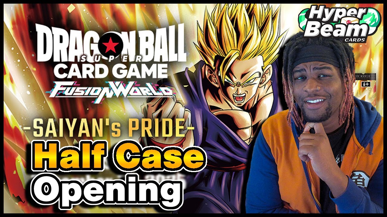 Need Max Rarity Gohan! Opening Half A Case Of FB08 Saiyan's Pride! Dragon Ball Super Fusion World!