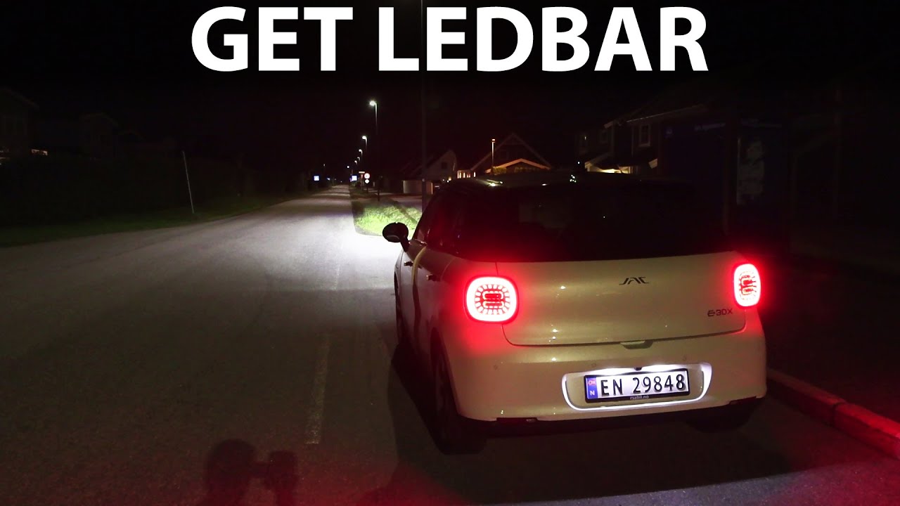 Jac E30X headlights test