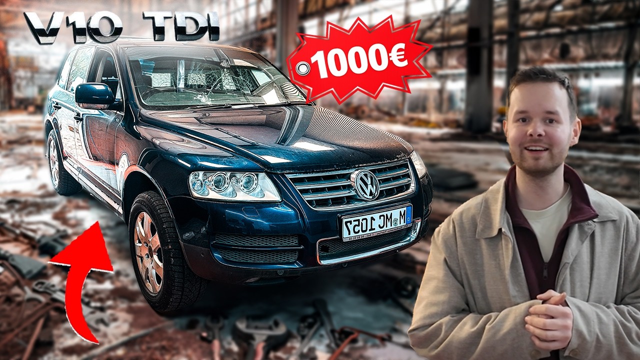 1000&euro; V10 Touareg f&uuml;r 0&euro; repariert! (Unglaublich)
