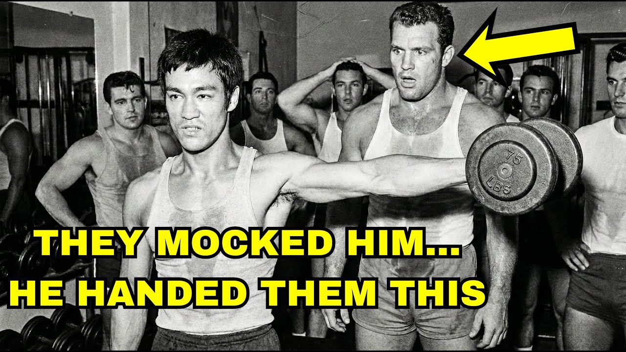 Bruce Lee Was Mocked By Giant Bodybuilders — He Handed Them The Weight And Smiled